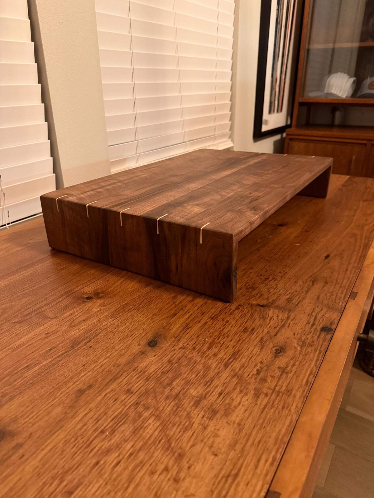 Hardwood Turntable Riser (multiple lumber options and joinery methods available!).