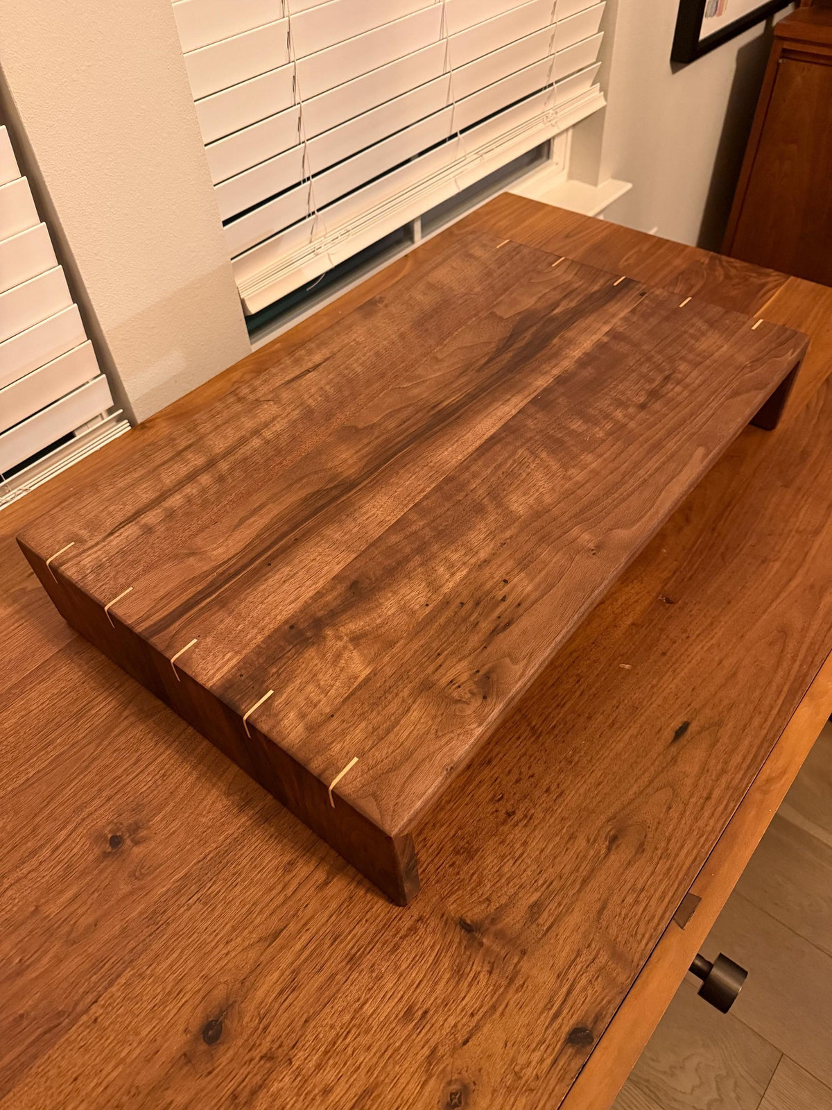 Hardwood Turntable Riser (multiple lumber options and joinery methods available!).
