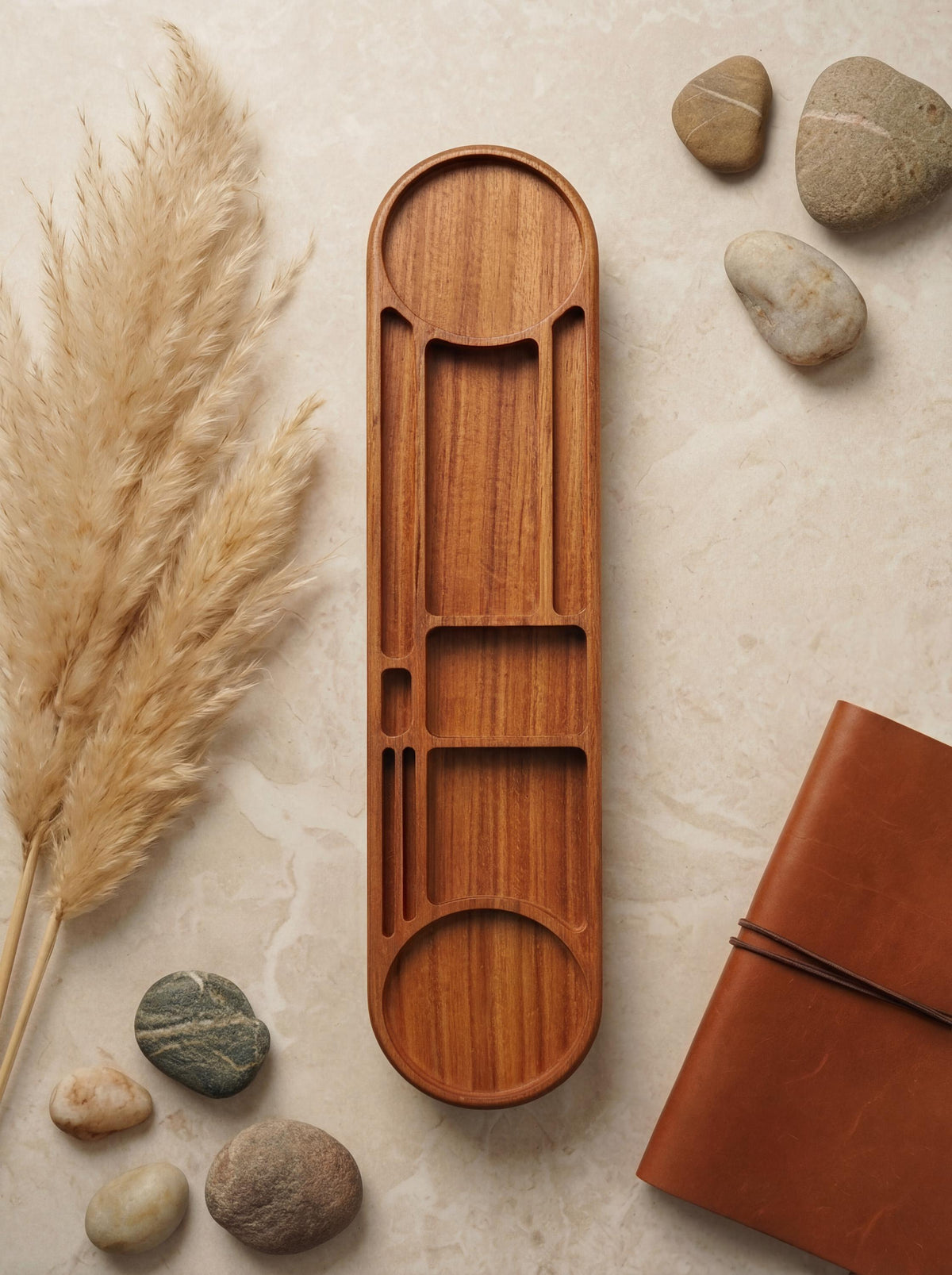 Desk Organizer, Premium Handcrafted Exotic Wood Desk Organizer Gift, Gift for Him, Gift for Office, Desk Caddy.
