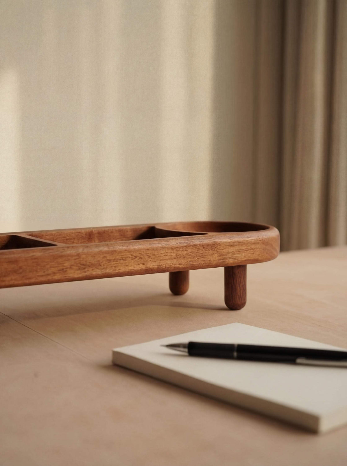 Desk Organizer, Premium Handcrafted Exotic Wood Desk Organizer Gift, Gift for Him, Gift for Office, Desk Caddy.