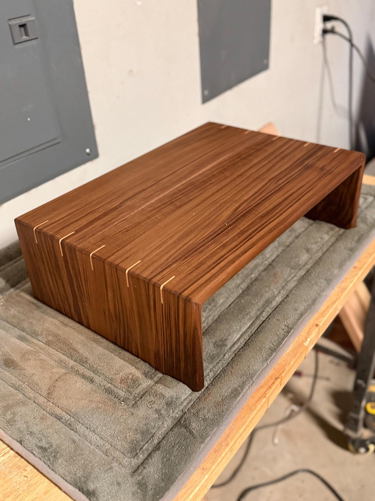 Hardwood Turntable Riser (multiple lumber options and joinery methods available!).