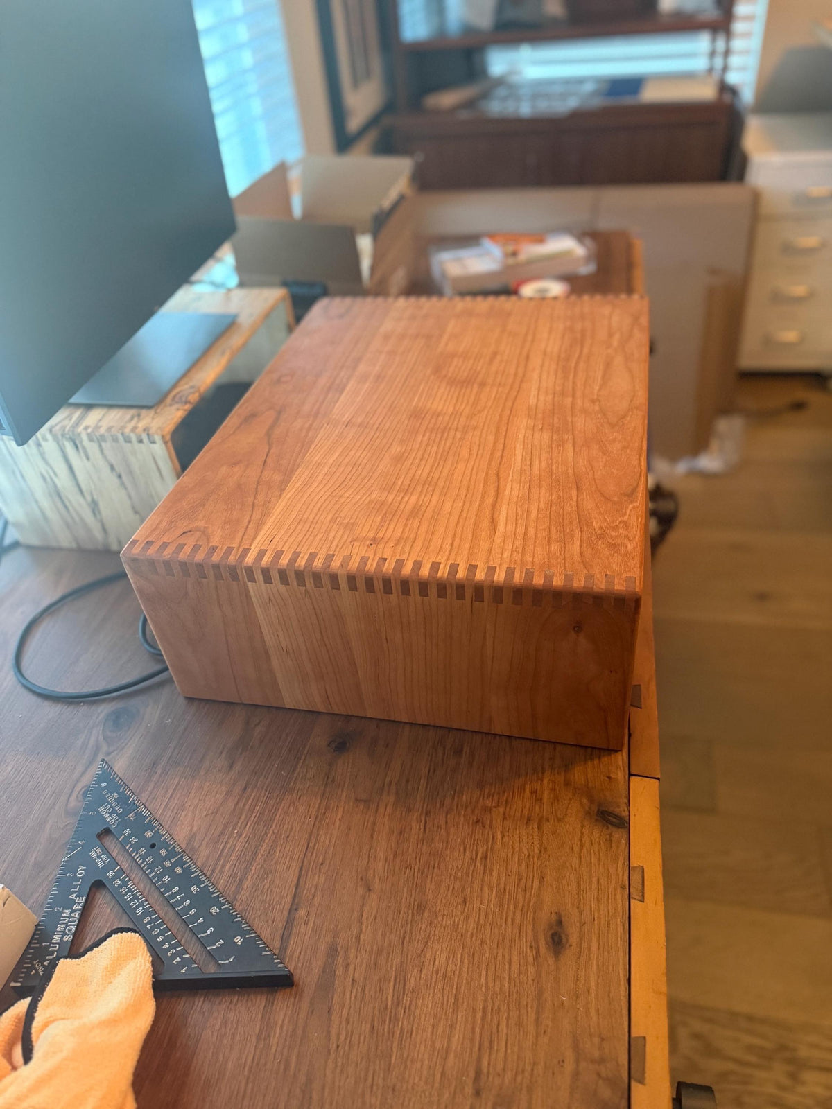 Hardwood Turntable Riser (multiple lumber options and joinery methods available!).