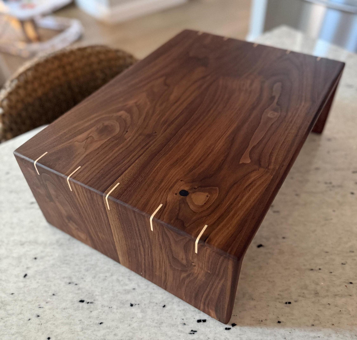 Hardwood Turntable Riser (multiple lumber options and joinery methods available!).