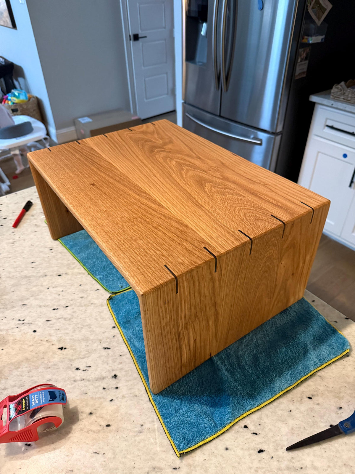 Hardwood Turntable Riser (multiple lumber options and joinery methods available!).