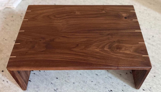Hardwood Turntable Riser (multiple lumber options and joinery methods available!)